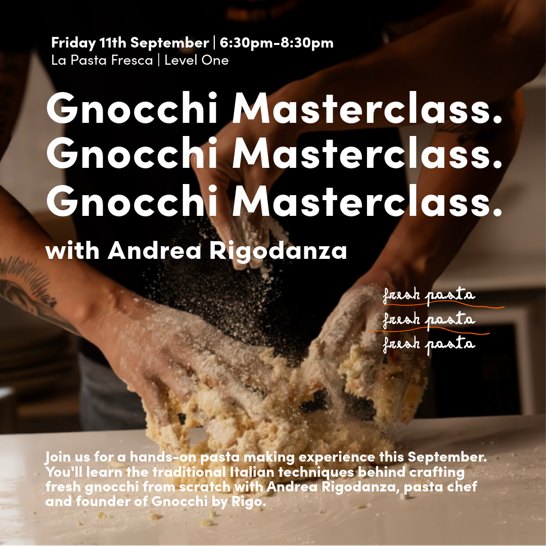Gnocchi Cooking Classes at Mercato Centrale Melbourne