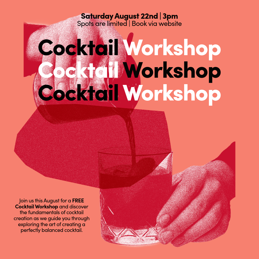 Free Cocktail Workshop in Melbourne CBD