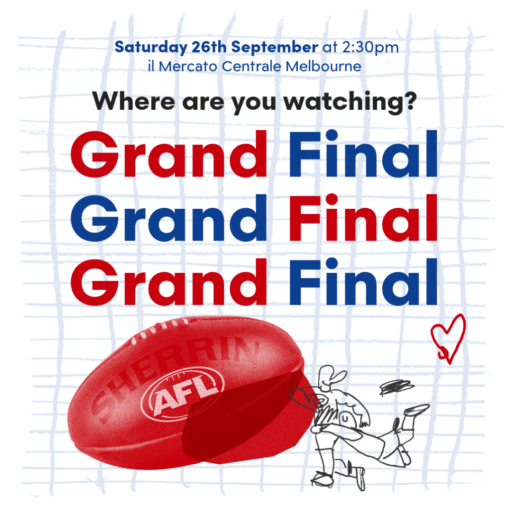 Watch the Grand Final at Mercato Centrale Melbourne CBD
