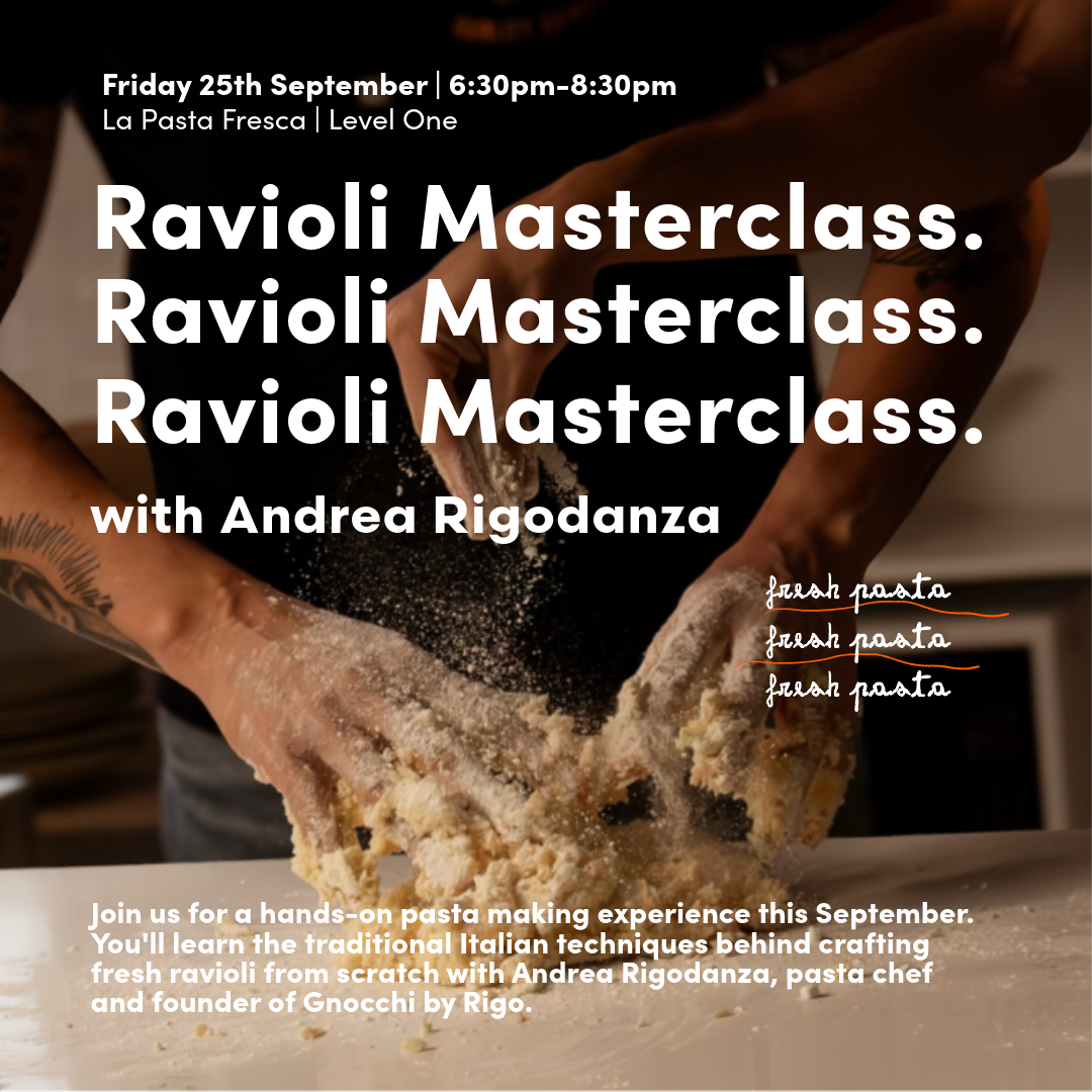 Ravioli Cooking Classes at Mercato Centrale Melbourne